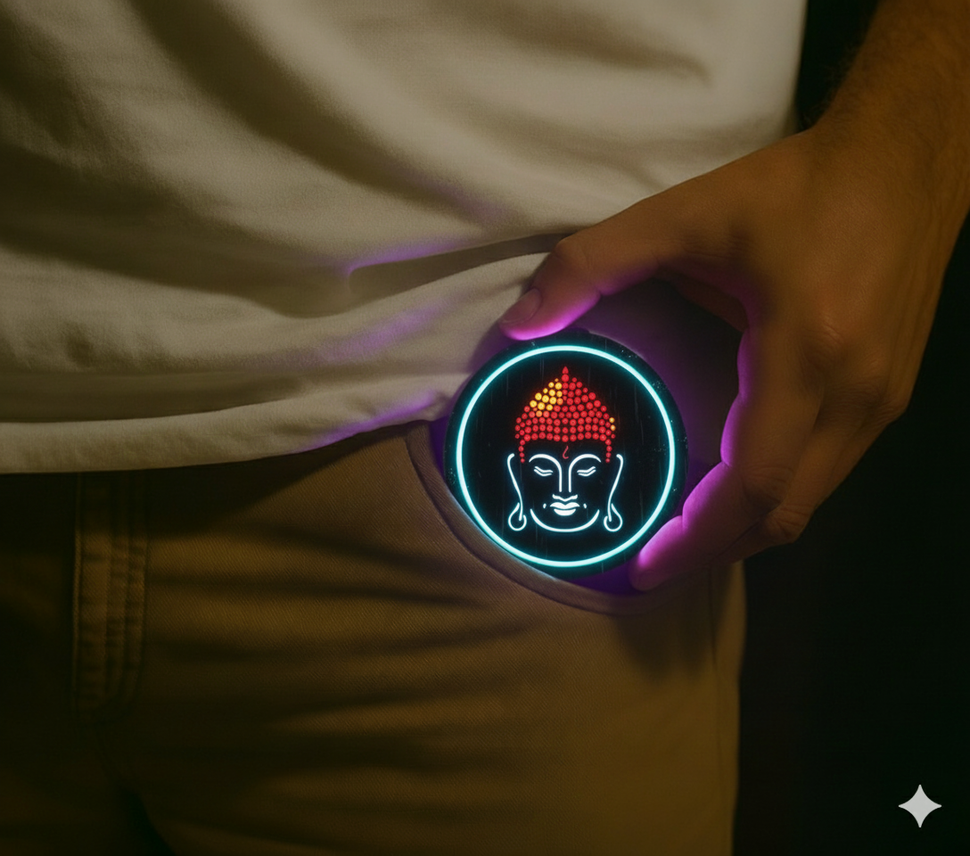 LIGHT OF BUDDHA - LED PROTECTION PENDANTS